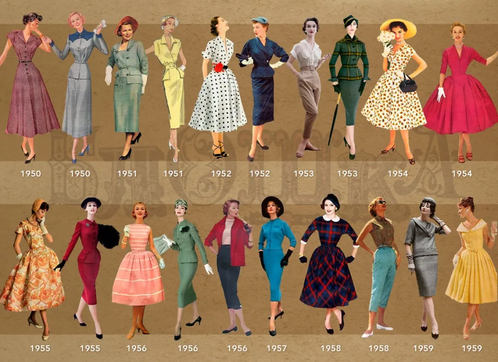 Fashion 1950s