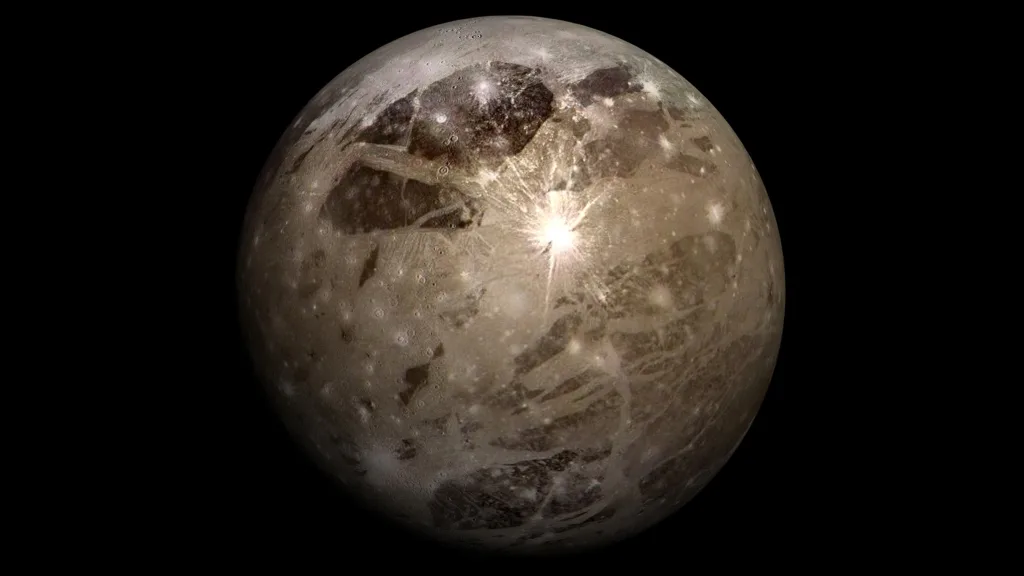 Ganymede The Largest Moon